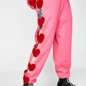 ISO: Lazy Oaf women’s Heart Breaker Sweatpants